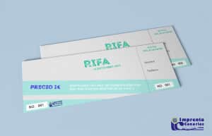 Tickets, rifas y boletos